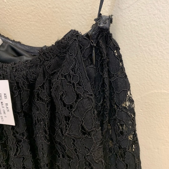 ALEXIS Maji Black One Shoulder Lace Dress NWT - Picture 8 of 10